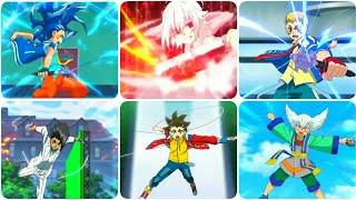 Top 20 Coolest Launch Forms In Beyblade Burst From S1-6 | Collaboration with @Ktwif