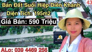 Bán Đất Suối Hiệp Huyện Diên Khánh Khánh Hòa Giá Rẻ _ Đất Nền Nha Trang