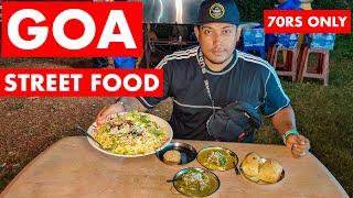 Goa's Famous Street Food | Authentic Goan Food | Goa Vlog | Goan Ros Omelette | Goa Budget Trip |