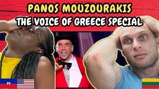 REACTION TO Panos Mouzourakis - The Voice of Greece Special Performance | FIRST TIME WATCHING