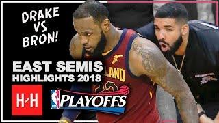 LeBron James Full Series Highlights vs Toronto Raptors 2018 Playoffs ESCF - LeBronto vs Drake!