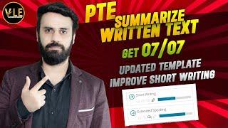 2024 PTE Writing - Summarize Written Text Template | Exam Question Demonstration | Tips & Strategies