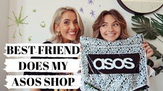 BEST FRIEND DOES MY ASOS SHOP | AUTUMN | TRY ON | Chloe Hayward