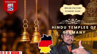 HINDU TEMPLE IN GERMANY | INDIAN RESTAURANT IN GERMANY | GERMANY STUDENT VLOG | INDIAN STUDENT IN DE