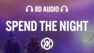 Spend The Night - Adam After Hours - Cortese Remix | 8D Audio 