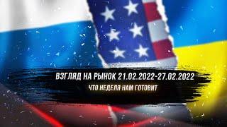 Взгляд на рынок 21.02.2022-27.02.2022 / большой технический анализ акций