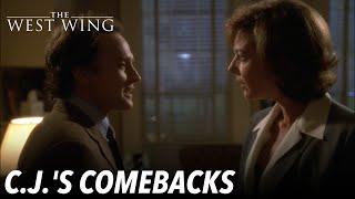 C.J.'s Comebacks | The West Wing