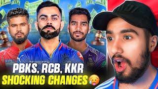 RCB’s BIG Shocker! NO SIRAJ??  | Shreyas 26.75 Cr  | RCB, KKR & PBKS Auction Drama