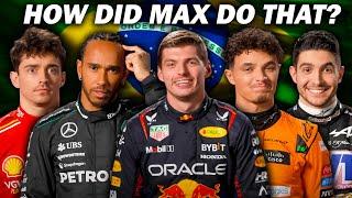 How To Become An F1 Champion: Max Verstappen Edition (Brazil GP)