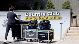 PA System Setup at a Country Club | Even Coverage w/ Delay Speakers