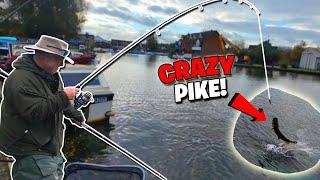 This Pike Went CRAZY When I Caught It! Norfolk Broads