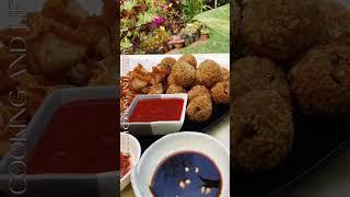 Veggie Balls and Veggie Siomai made from Eggplant #cooking #cookingshorts #countryside #farmtotable