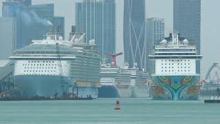 5 Ships Depart Miami!