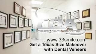 Get a Texas Size Makeover with Dental Veneers at Cosmetic Dental Associates San Antonio, TX