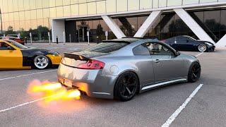 My SINGLE TURBO G35 - FLAMES/370Z/350Z(squad)