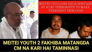 MEITEI YOUTH 2 FAKHIBA MATANGDA CM NA KARI HAI TAMINNASI