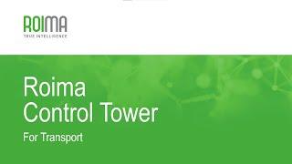 Roima Control Tower for Transport