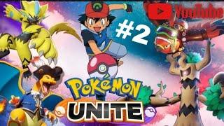 Pokemon unite part# 2 I use #talonflame he is so incredible  Level six open