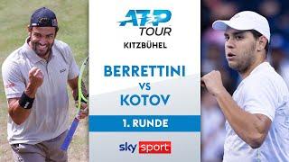 Berrettini  vs Kotov  - Runde 1 | Generali Open Kitzbühel 2024 | Highlights Sky Sport Tennis