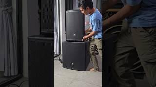 JBL EON715 & EON718S Subwoofer Sound Test | JBL Professional Loudspeakers #jbl #shorts #viralshort