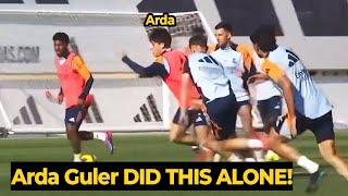 Arda Güler crazy drills in final training ahead Getafe today | Real Madrid News