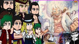 Luffy's Grand Fleet react to Gear 5/Joyboy || One Piece