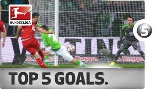 Top 5 Goals from Matchday 17 - Vote for your Goal of the Week