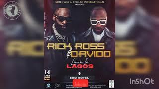 DAVIDO WELCOMES RICK ROSS LIVE AT LAGOS AIRPORT AS THEY PREPARE AHEAD OF THIER CONCERT TONIGHT!