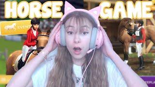 Trying Out FREE MOBILE HORSE GAME  - Equestriad World Tour (Is It Good)