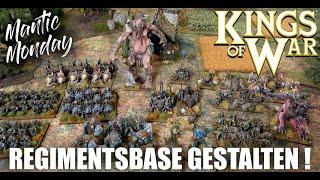 Kings of War - Regimentsbase gestalten