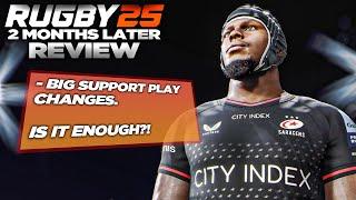 RUGBY 25, Thoughts on recent gameplay updates.