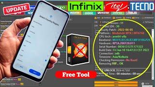 Tecno / Infinix All SPD CPU Frp Bypass With Free Tool | One Click | Android 13 -14 | Without Apps