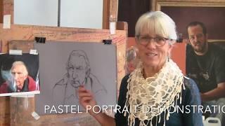 Pastel portrait techniques and tutorial with Lyn Diefenbach | Colour In Your Life