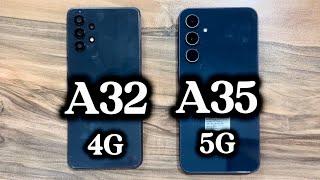 Samsung Galaxy A32 vs Samsung Galaxy A35