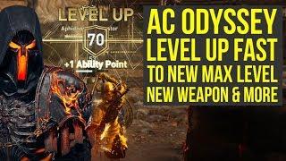 Assassin's Creed Odyssey How To Level Up Fast TO NEW MAX LEVEL, New Weapon & More (AC Odyssey tips)