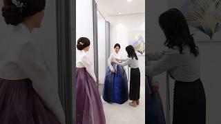 디테일한 디자인, 감각적인 한복  결혼식 혼주한복 Beautiful wedding Hanbok [테힐라한복]