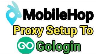 How to setup mobilehop proxy in GoLogin Browser