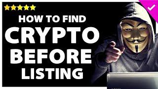  How To Find a Coin Before Listing on Coinmarketcap (Secret Method)