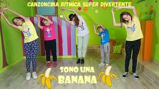 CANZONCINA RITMICA DIVERTENTE PER BAMBINI-"SONO UNA BANANA"