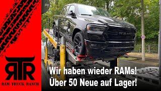 Volles RAM Truck Lager auf der RTR - RAM Truck Ranch in Solingen