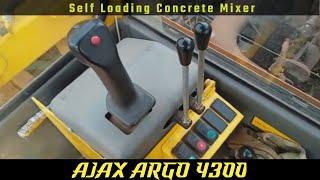 AJAX ARGO 4300 - Cabin inside - Self Loading Concrete Mixer - ARGO 4300 - Concrete Mixer