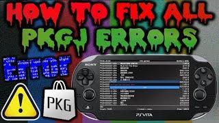 How To Fix All PKGJ Errors!