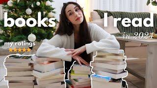 the 57 books I read this year  2024 reading wrap up