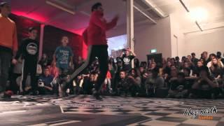 Top 12 -  New Machine 2 vs QC Roc | CAN I GET A SOUL CLAP 2015 | BBOY NORTH