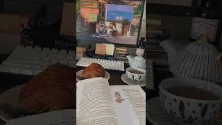 a slow morning ️️🫶