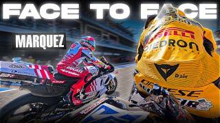 On TRACK against MARQUEZ and all Ducati's GP motorbikes! ROYAL RUMBLE 