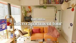 Touring a Tiny 300 Sq Ft Micro Apartment in Downtown Toronto