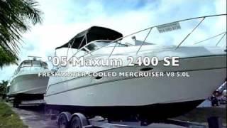 2005 Maxum 2400 SE - boatexport.com