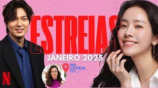 DORAMAS NOVOS QUE ESTREIAM EM JANEIRO 2025 | DORAMAS NETFLIX, VIKI...