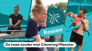 ROEIEN met WERELDKAMPIOENEN Clevering & Meester | Hoe moeilijk kan het zijn? | NOS Sport